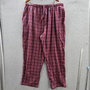 The Foundry Supply Co. Men Pants 2XL Red Sleepwear Plaid Flannel NWT